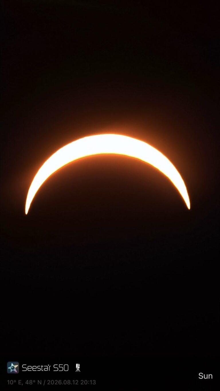 Partielle Sonnenfinsternis 2026